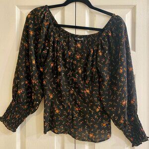 Madewell Floral Blosue